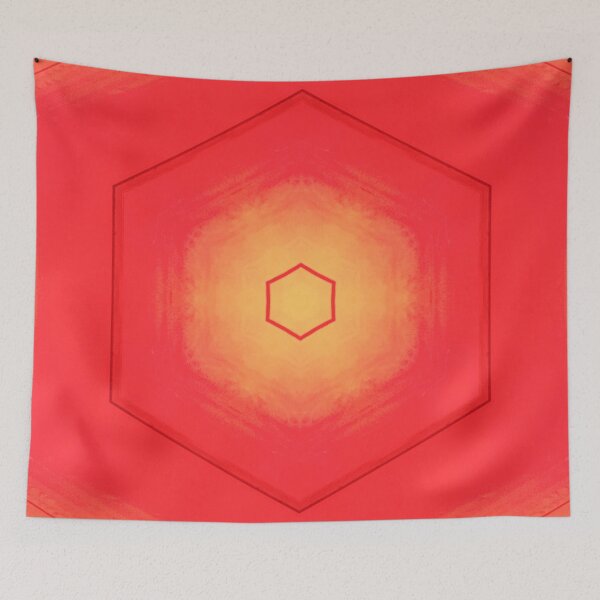 Item preview, Honeycomb Abstract designed and sold by lukefranklinart.