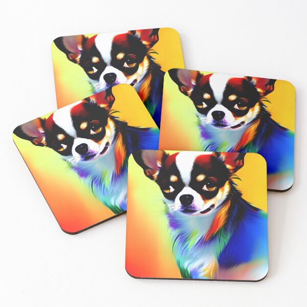 Item preview, Chihuahua colorful art painting dog #23 designed and sold by supeart.