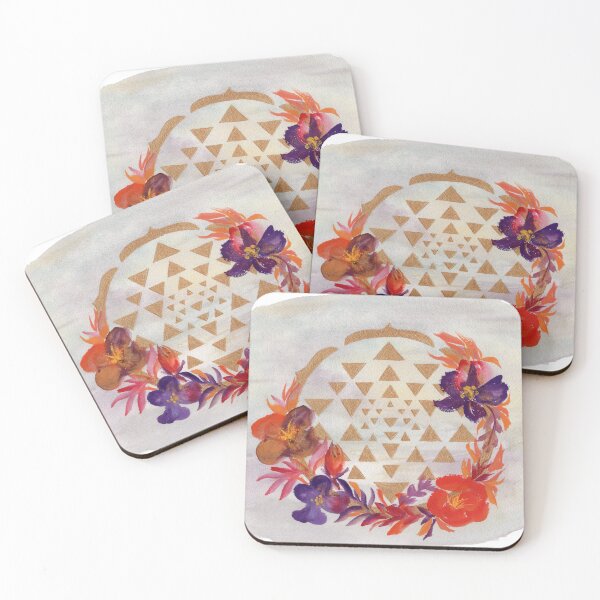 Item preview, Sacred Geometry and Flowers Watercolor designed and sold by Elaine McGhee.