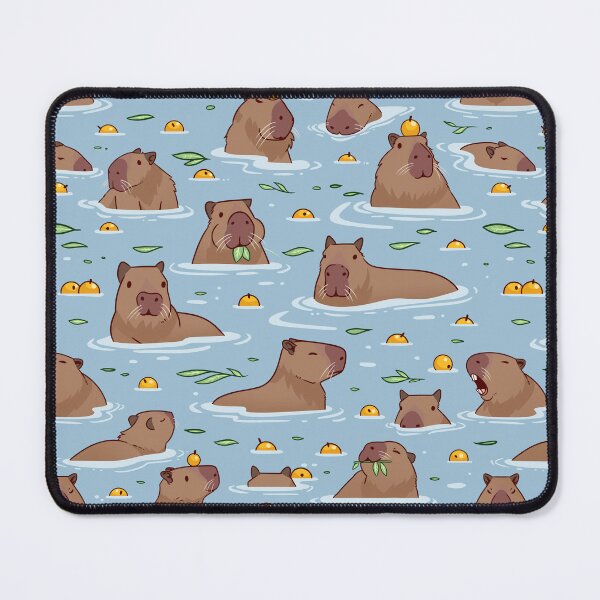 Item preview, Bathing Capybara Pattern designed and sold by Griffywings.