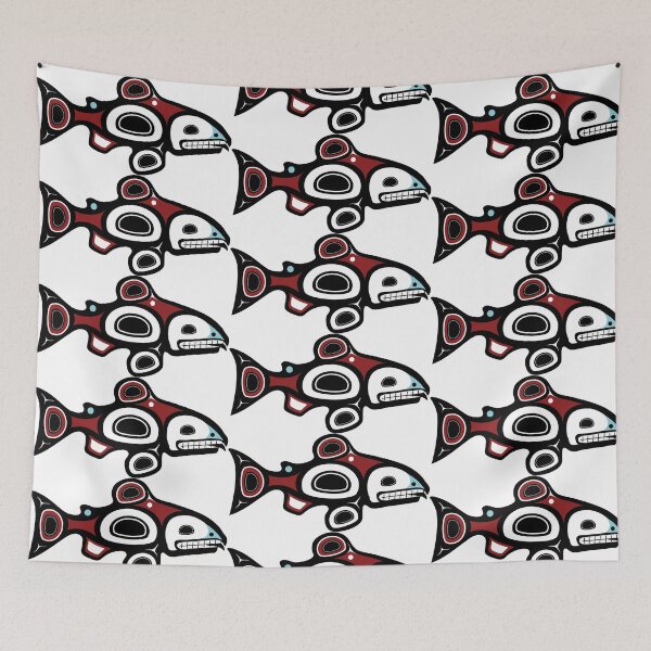 Item preview, Vancouver Native Style Fish Art designed and sold by killies.