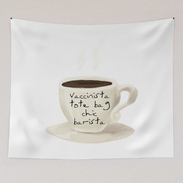 Item preview, Tote Bag Chic Barista designed and sold by perrrsephone.