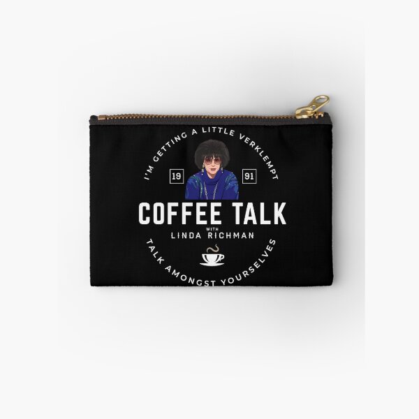 Artikelvorschau, Kaffeegespräch mit Linda Richman Est. 1991 entworfen und verkauft von Primotees.