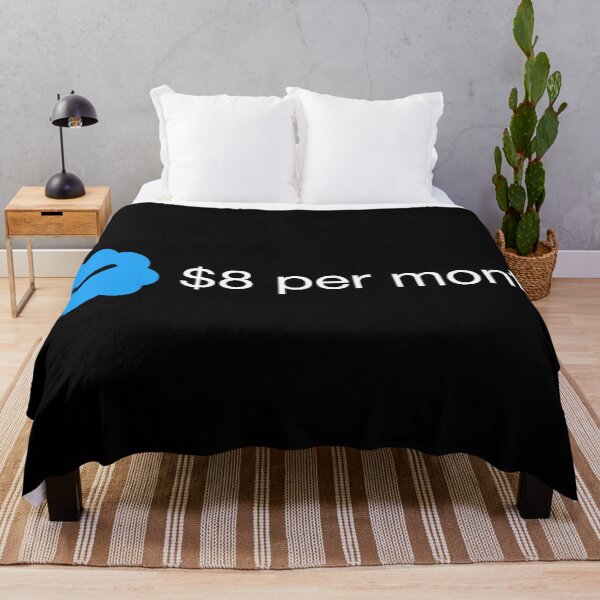 Item preview, Twitter Verified Blue Check Check Mark $8 Dollars Per Month designed and sold by henrymencia.