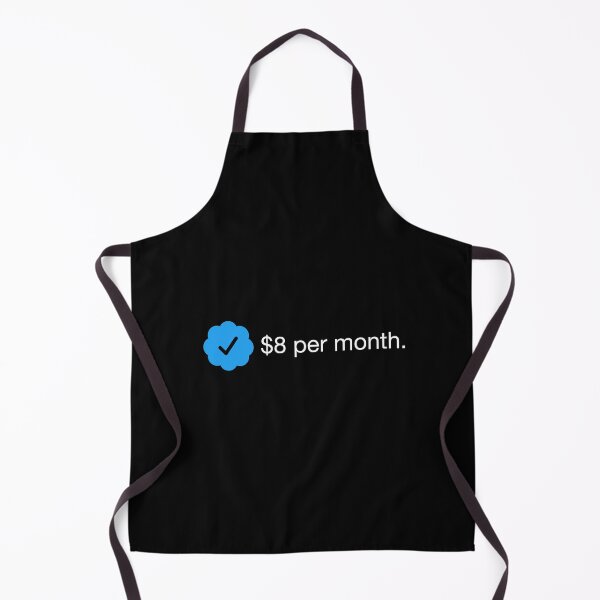 Item preview, Twitter Verified Blue Check Check Mark $8 Dollars Per Month designed and sold by henrymencia.