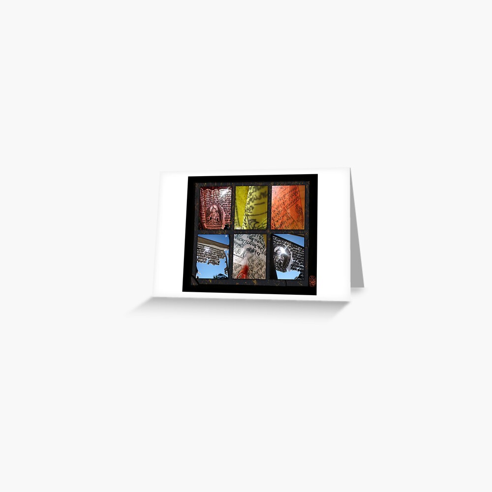 Buddah Sky Greeting Card