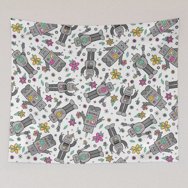 Item preview, Robots in Spring designed and sold by robyriker.