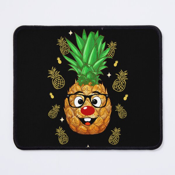 Item preview, Cute Nerdy Pineapple Head With Red Nose designed and sold by IslandDrip.
