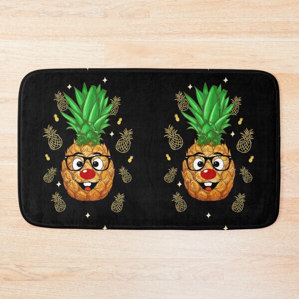 Item preview, Cute Nerdy Pineapple Head With Red Nose designed and sold by IslandDrip.