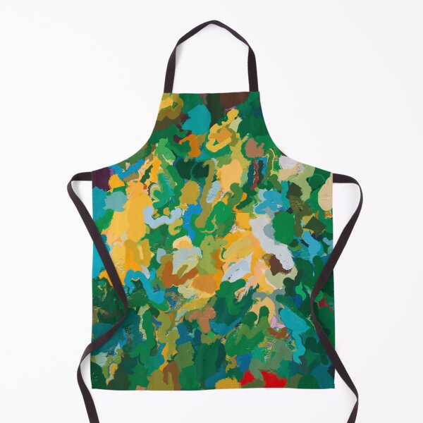 Item preview, Vibrant teals, yellows and greens designed and sold by lukefranklinart.