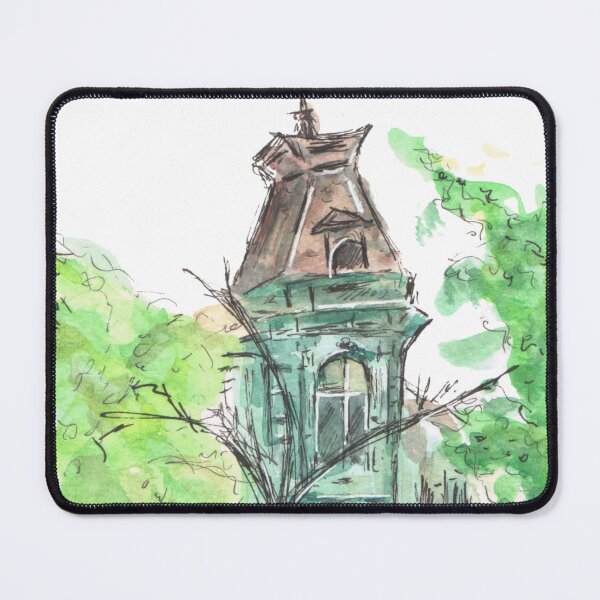 Item preview, Hand Drawn Building Ink and Watercolor designed and sold by DuqueJ.