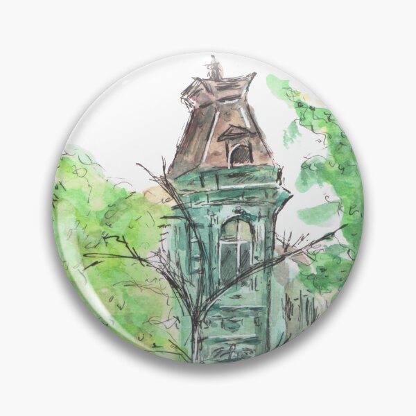 Item preview, Hand Drawn Building Ink and Watercolor designed and sold by DuqueJ.