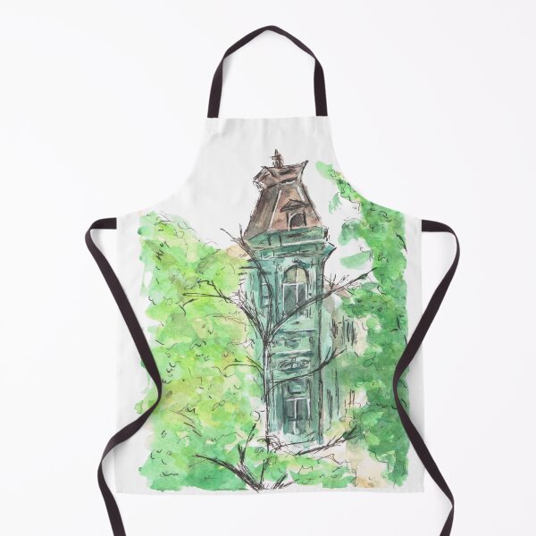 Item preview, Hand Drawn Building Ink and Watercolor designed and sold by DuqueJ.