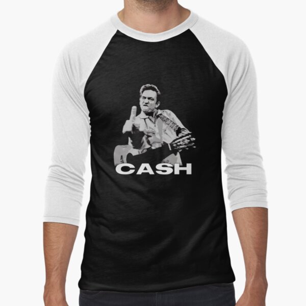 johnny cash finger t shirt