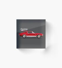 The Shelby Mustang GT500 KR Acrylic Block