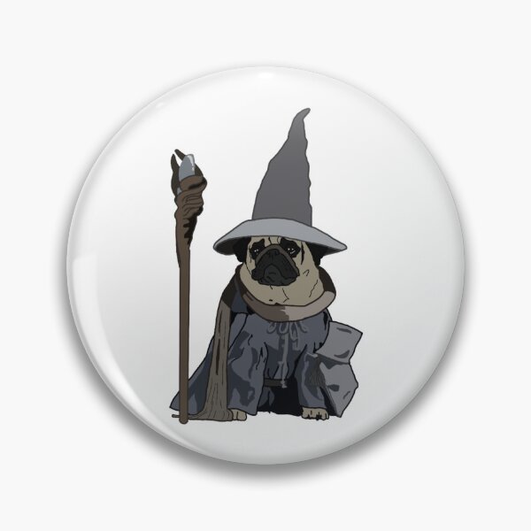 Item preview, Gandalf Pug designed and sold by HollieCollie23.