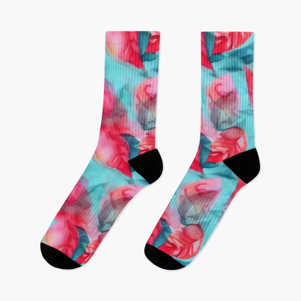 Artikelvorschau, Erdbeere Rosa Vintage Blumen entworfen und verkauft von Zeph1.