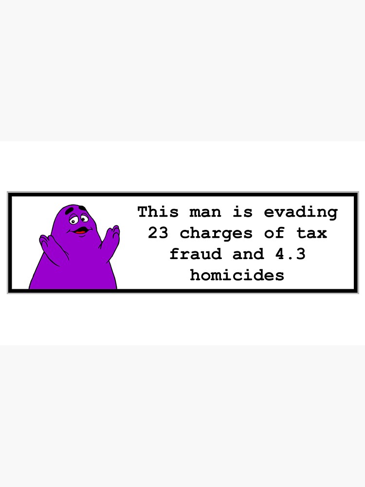 grimace is a menance" Cap for Sale by kikipepper31 | Redbubble