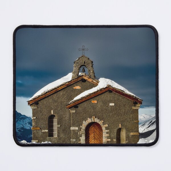 Item preview, A church covered in snow designed and sold by TheVIP.