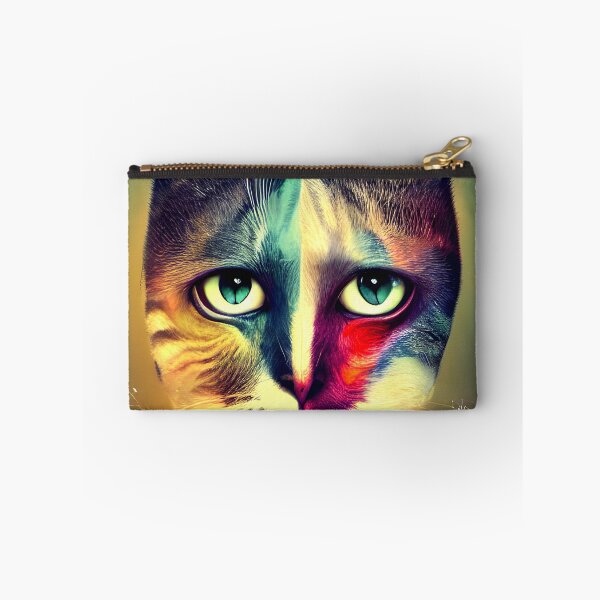 Item preview, cat colorful painting #1 designed and sold by supeart.