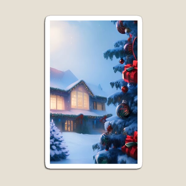 Aperçu de l'œuvre Paysage de décorations de Noël créée et vendue par omar-alsayed52.