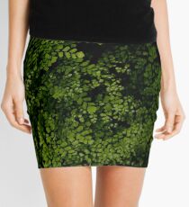 Small leaves. Mini Skirt