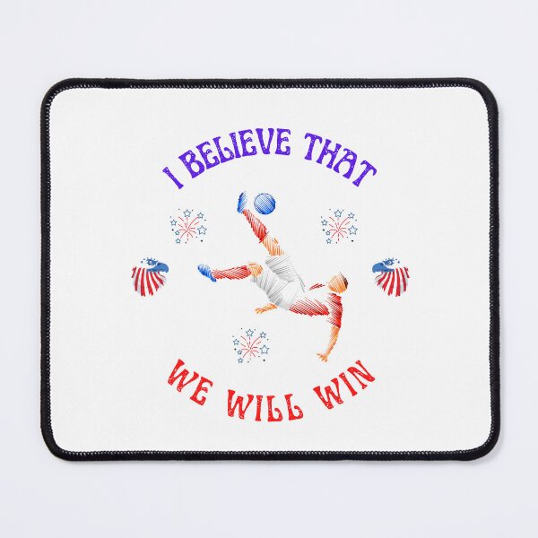 Item preview, USA Soccer, I Believe, We will Win , Qatar World Cup 2022, Quatar 2022, Bicycle Kick ,USA designed and sold by BladaDesign.