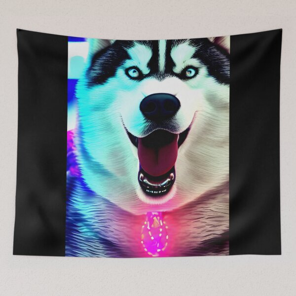 Item preview, Siberian Husky king fat dog #10 designed and sold by supeart.