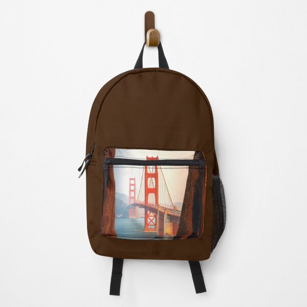 Item preview, WATERSCAPES #34 - Golden Gate Bridge Between Two Trees designed and sold by DEL-Productions.