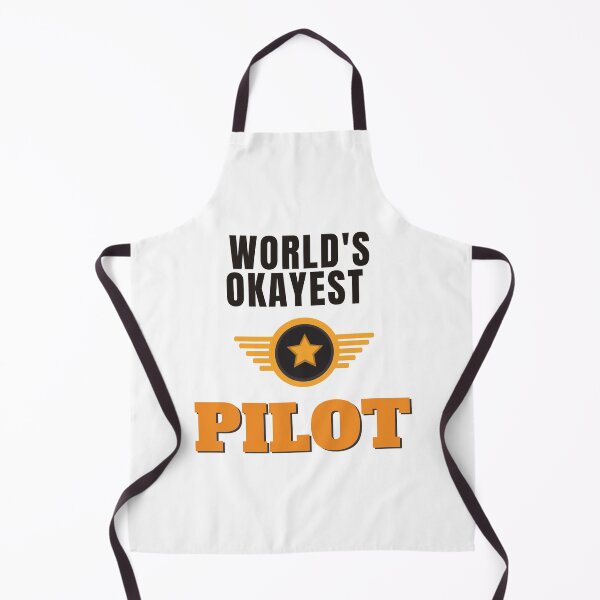 Item preview, World's Okayest Pilot designed and sold by Quirky Dez.