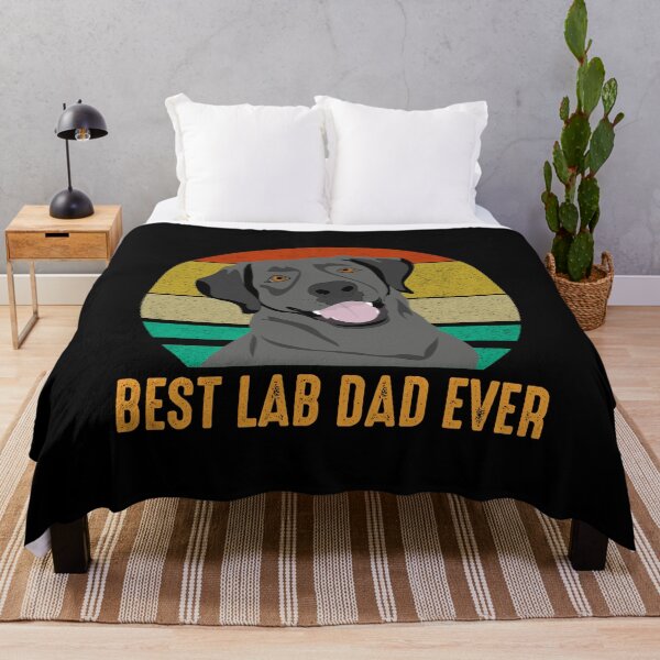 Item preview, Best Lab Dad Ever designed and sold by Cat Lady Designs.