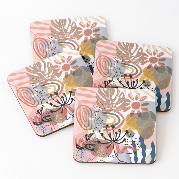 Item preview, Floral Abstrack pink designed and sold by emalijae.
