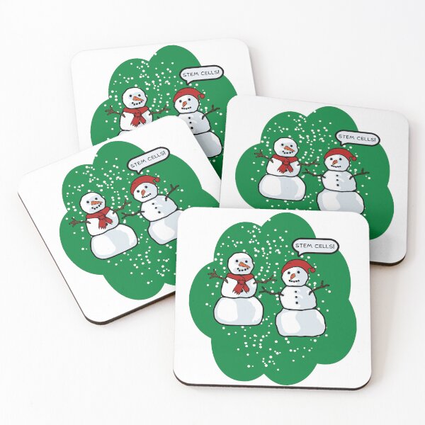 Item preview, Snowman Sees Stem Cells designed and sold by Unhinged Heather.