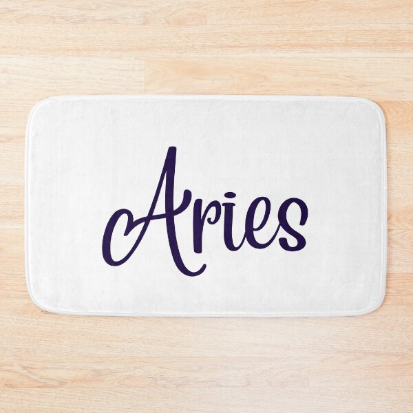 Item preview, Aries Zodiac Sign Lettering designed and sold by Hellofriendco.
