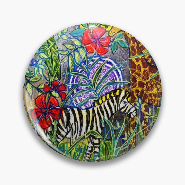 Item preview, flowery African animals designed and sold by fuffalexa.