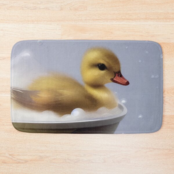 Item preview, Duckling Taking A Bath designed and sold by ZenEverAI.