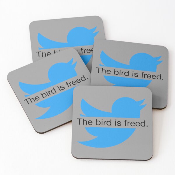 Artikelvorschau, Der Vogel ist befreit Elon Musk Tweet Zitat Twitter Meme entworfen und verkauft von henrymencia.