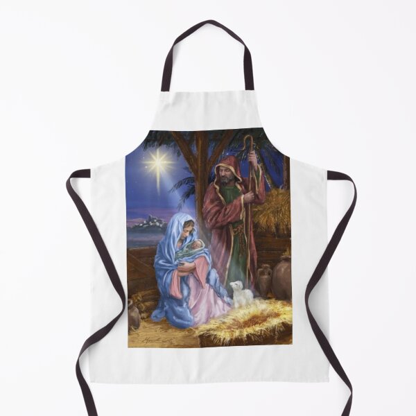 Item preview, Baby Jesus Mother Mary Joseph in the Stable designed and sold by Rowena Jones.
