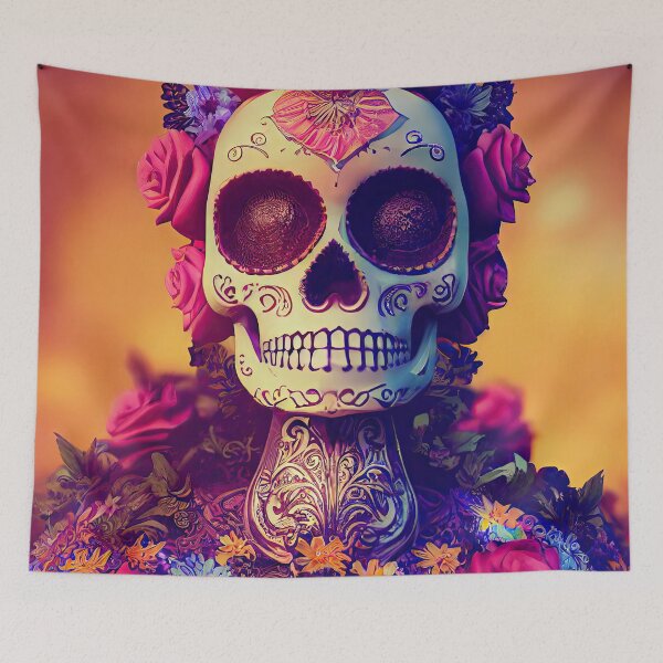 Item preview, Esqueleto con Rosas designed and sold by OccultDreams.