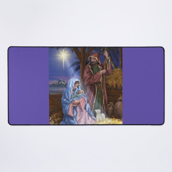 Item preview, Baby Jesus Mother Mary Joseph in the Stable designed and sold by Rowena Jones.