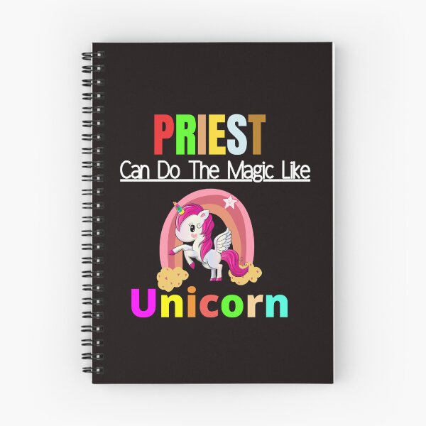 Item preview, Priest Can Do The Magic Like Unicorn designed and sold by Quirky Dez.