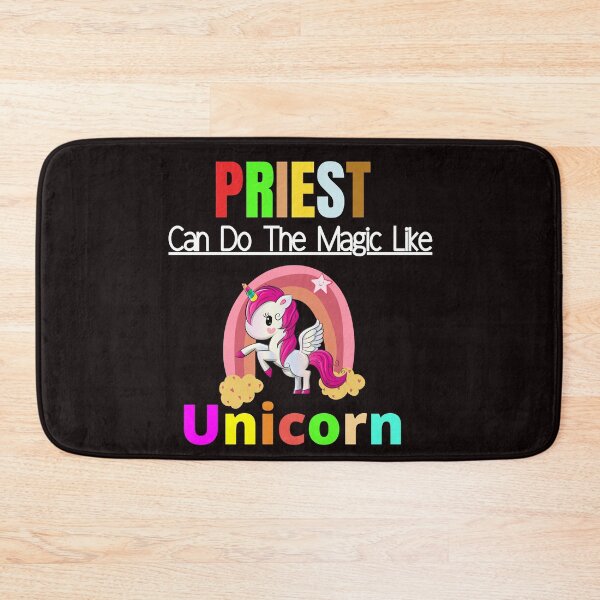 Item preview, Priest Can Do The Magic Like Unicorn designed and sold by Quirky Dez.