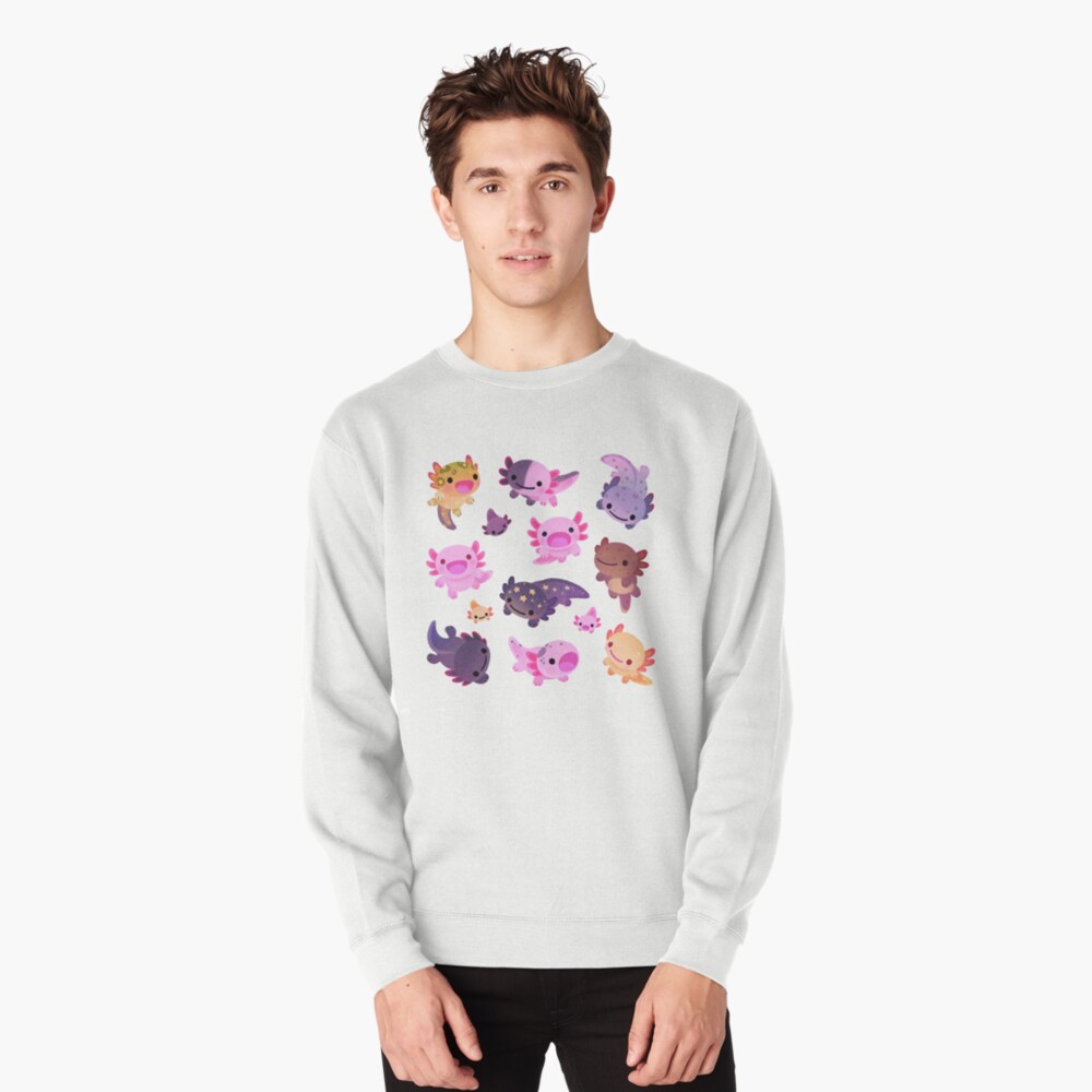 Vista previa del artículo con la obra «Sudadera sin capucha», diseñado y vendido por pikaole.