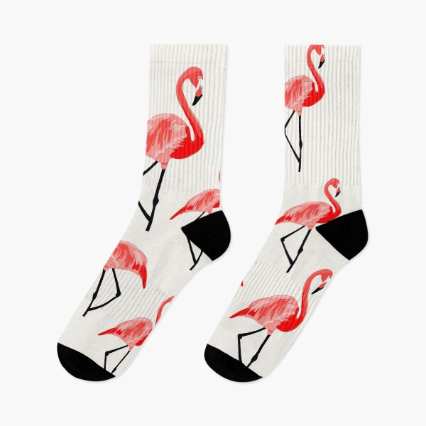 Artikelvorschau, Flamingomuster entworfen und verkauft von Florence O’Brien.