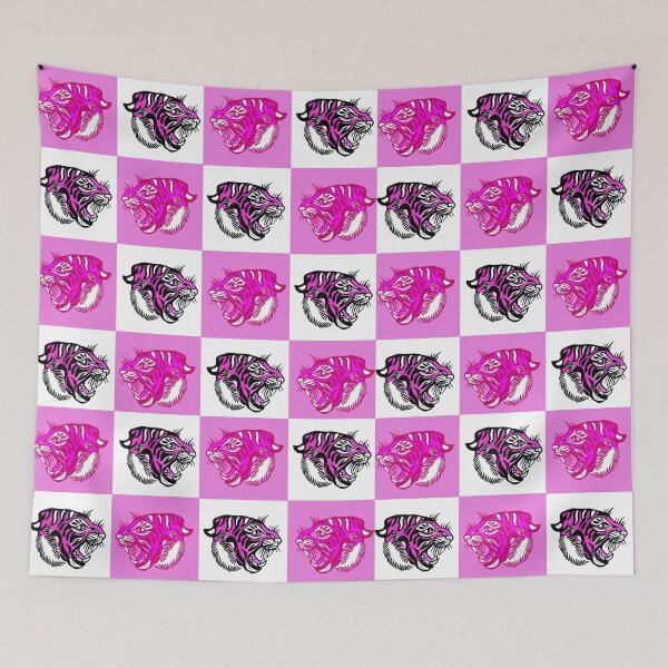 Item preview, Pink Tiger Check  designed and sold by ncbennett.