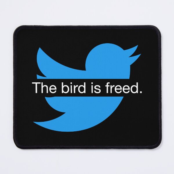 Artikelvorschau, Der Vogel ist befreit Lustiges Elon Musk Tweet Zitat Twitter Meme entworfen und verkauft von henrymencia.