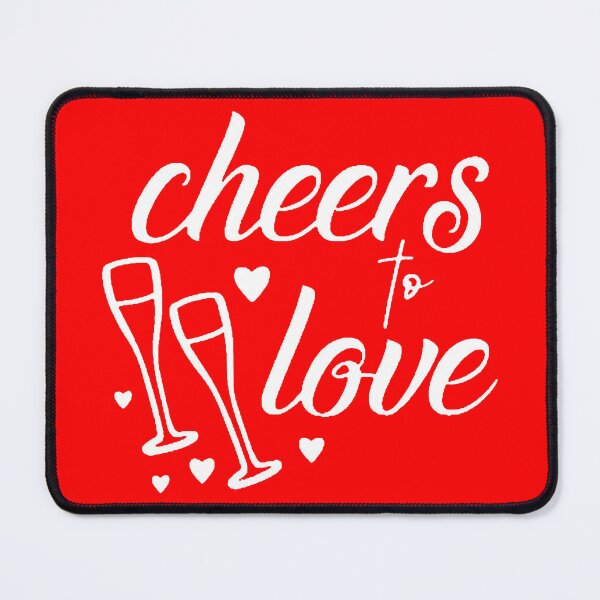 Item preview, Cheers to Love (White) designed and sold by Summer-Winter.