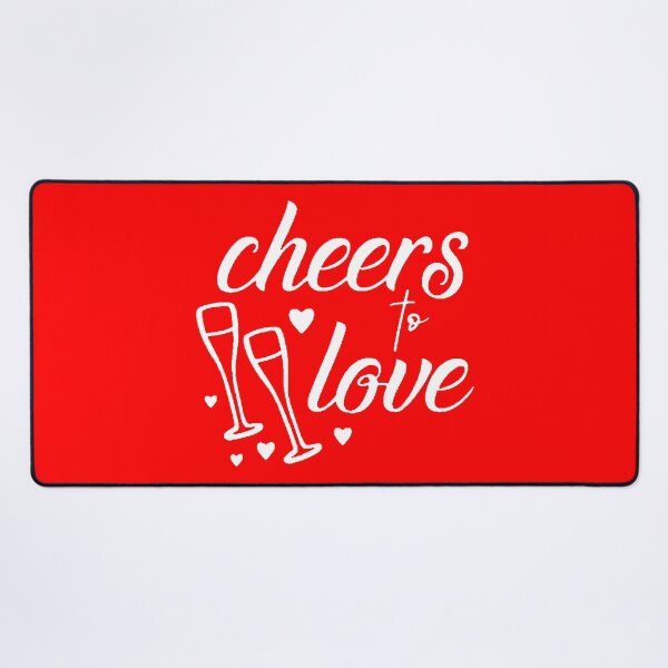 Item preview, Cheers to Love (White) designed and sold by Summer-Winter.