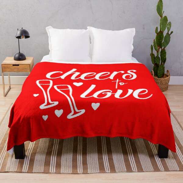 Item preview, Cheers to Love (White) designed and sold by Summer-Winter.
