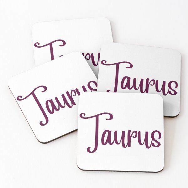 Item preview, Taurus Zodiac Sign Lettering designed and sold by Hellofriendco.